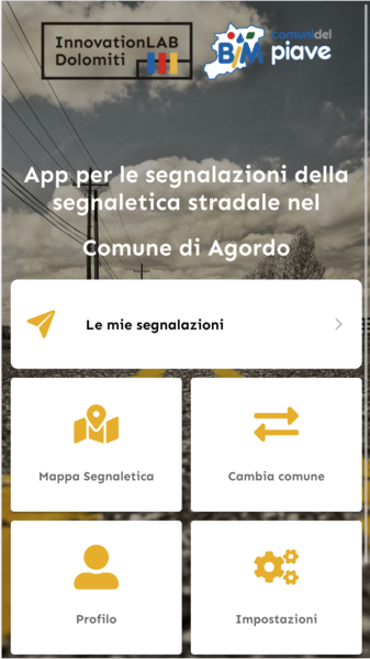 App della segnaletica stradale