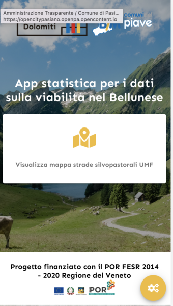 App Strade UMF del bellunese